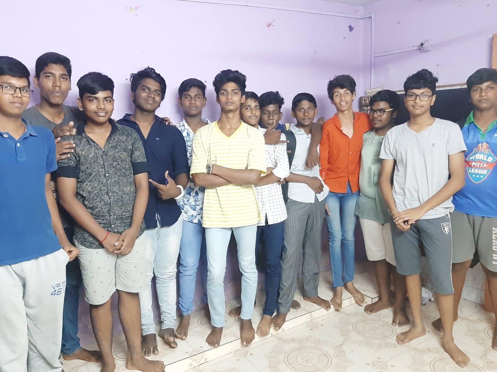 Group of JP Goodwill students posing together